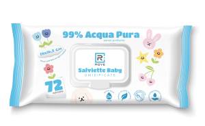 RMove RMove Salviette Baby Umidificate Idratanti Acqua Pura 1Cnf/72pz
